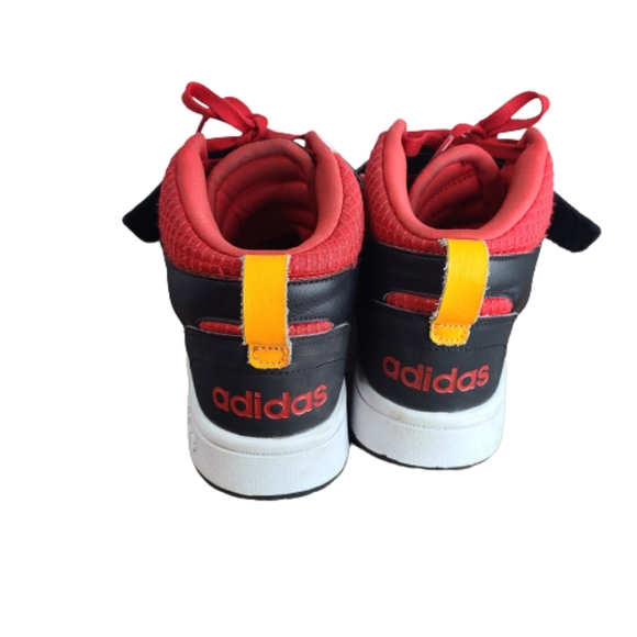 Adidas Men's Top Ten  High Top Sneakers, Size: 8 Color: White with Black Cover - Picture 4 of 15